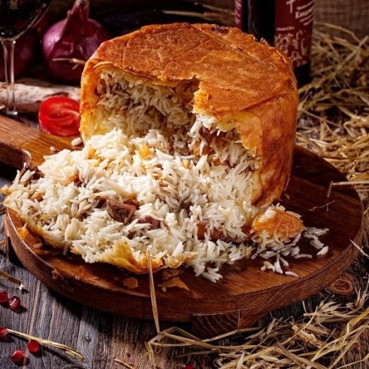 Шах-плов с бараниной